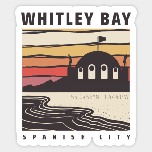 Whitley Bay Spanish City Sticker